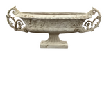 BELLETERRE VESSEL HOME DECOR DISTRESSED BEIGE 12H X 32W X 8D