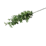 TEA LEAF SPRAY FLORAL/GREENERY WHITE 32"