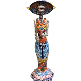 CATRINA HANDMADE TALAVERA HOME DECOR MULTICOLOR 21"H