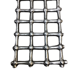 RECTANGLE TRIVET WITH BAMBOO DESIGN HOME DECOR SILVER 5 X 8