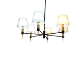NEW "ROMA" WITH 6 LIGHTS(RET. $900.00) CHANDELIER 39"
