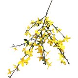 FORSYTHIA STEM FLORAL/GREENERY YELLOW 44"