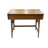WEST ELM MIDCENTURY MODERN STANDING DESK BROWN 32H X 36W X 20D