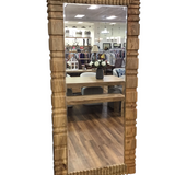 CROSSINGS DOWNTOWN/FLOOR MIRROR NATURAL WOOD 80H X 37.5W X 6D