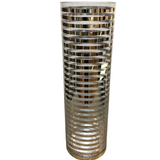 FAIRFAX GLASS VASE HOME DECOR 15.5H X 4.5 DIAM..