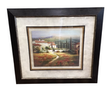 FRAMED "MIDSUMMER MEMORY" ART 33 X 38