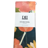 FLORAL ART MOOD PRINTED MICROFIBER DISHTOWEL LINENS