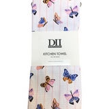 BUTTERFLY BREEZE PRINTED MICROFIBER TOWEL LINENS