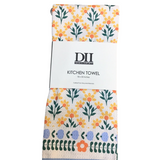 SCANDI SPRING FLOWERS PRINTED MICROFIBER DISHTOWEL LINENS