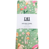 MUSHROOM MEADOW PRINTED MICROFOBER DISHTOWEL LINENS