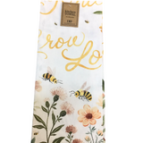 BUSY BEES PRINTED DISHTOWELm #2 LINENS
