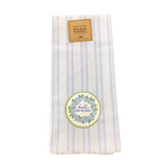 HYDRANGEA WREATH EMBELLISHED DISHTOWEL LINENS