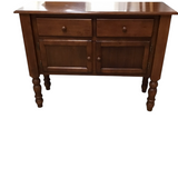 WITH 2 DRAWERS/2 DOORS BUFFET SIDEBOARD BROWN 36H X 48W X 18D
