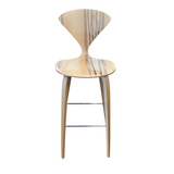 CHERNER RED GUM WOOD BARSTOOL NEUTRAL 29"