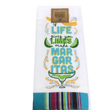 LIFE GIVES YOU LIMES EMBELLISHED DISHTOWEL LINENS