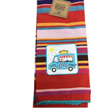 TACO TRUCK EMBELLISHED DISHTOWEL LINENS