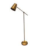MODERN ADJUSTABLE FLOOR LAMP/LIGHTING GOLD 60"H