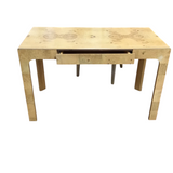 HENREDON WITH DRAWER DESK LIGHT WOOD 30H X 48W X 24D