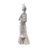 LLADRO "WALK WITH THE DOG" HOME DECOR 15H