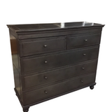 RESTORATION HARDWARE ANNECY 5 DRAWER DRESSER (RET. $3495.00)) CHEST/DRESSER BROWN 44H X 51W X 20D