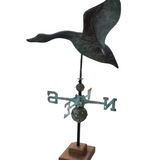 RESTORATION HARDWARE GOOSE WEATHERVINE HOME DECOR PATINA GREEN 37H