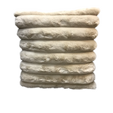 VEGAN FUR PILLOW TAN 18"