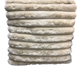 VEGAN FUR PILLOW TAN 24"