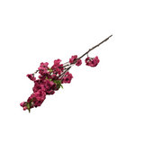 CHERRY BLOSSOM SPRAY FLORAL/GREENERY FUCHSIA 36"