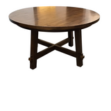 TOSCANA ROUND DINING TABLE BROWN 30H X 54 DIAM..