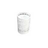 LASER ENGRAVED SNOWFLAKE LED ROTATING CYLINDERS WITH TIMER HOLIDAY DECOR WHITE 5.75