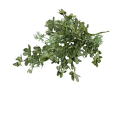 GREEN EVA LEAVES EUCALYPTUS BUSH WITH SEED PODS FLORAL/GREENERY 23"