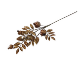 GOLD LEAF & POMEGRANATE STEM FLORAL/GREENERY 26"