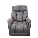 UPHOLSTERED LIFT CHAIR RECLINER GRAY 43H X 34W X 36D