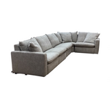 5 PC SECTIONAL "JOCELYN-BIRCHBROOK HARBOR SOFA SAND/GRAY 31H X 148 X 82L X 38D