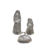 Nachtmann Bleikristal 3 PC "HOLY FAMILY" CRYSTAL 6" 4.5" 2"