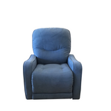 "YATES" SWIVEL ROCKER RECLINER LT. BLUE