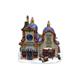 DEPARTMENT 56 CHRISTMAS BREAD BAKER'S "VILLAGE HOUSE" HOLIDAY DECOR MULTICOLOR 8 X 9