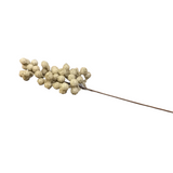 GLITTERED BERRY STEM HOLIDAY DECOR CHAMPAGNE 28"