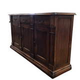 WITH 3 DRAWERS/3 DOORS BUFFET BROWN 44H X 84W X 21D
