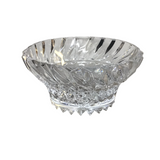 ROUND BOWL CRYSTAL 9 X 5