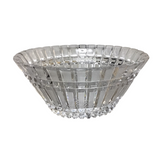 VINTAGE OVAL BOWL CRYSTAL 11 X 5