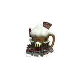 DEPARTMENT 56 EGG NOG PUB "VILLAGE HOUSE" HOLIDAY DECOR 5.5H