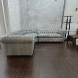 Traditional Chesterfield Radius Corner Sectional