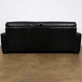 Monroe Sofa in Deep Blue Leather