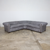 Traditional Chesterfield Radius Corner Sectional