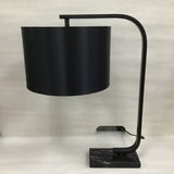 METAL LAMP/LIGHTING BLACK 12X18X22