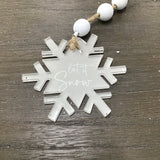 LET IT SNOW HOLIDAY DECOR