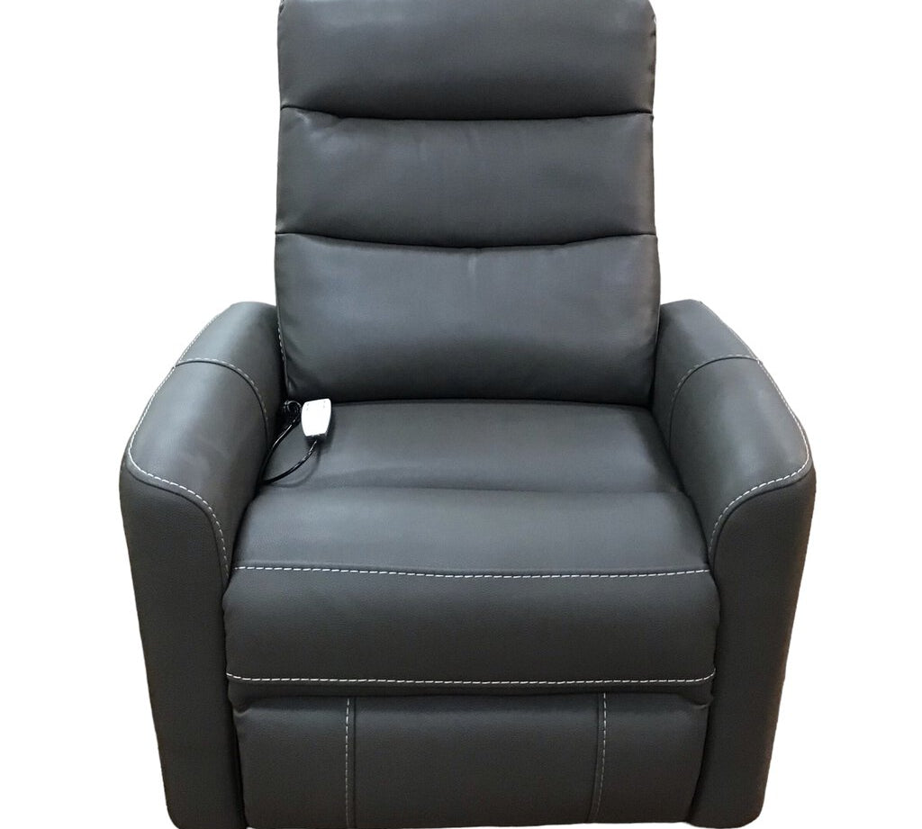 POWER LIFT WITH ARTICULATING HEADREST RECLINER CHARCOAL