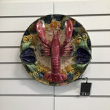 DECORATIVE PLATE WITH LOBSTER (JAY WILFRED) WALL DECOR